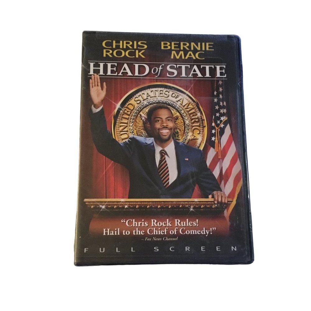 Chris Rock and Bernie Mac 2003 Comedy Head of State Full Screen DVD New Sealed